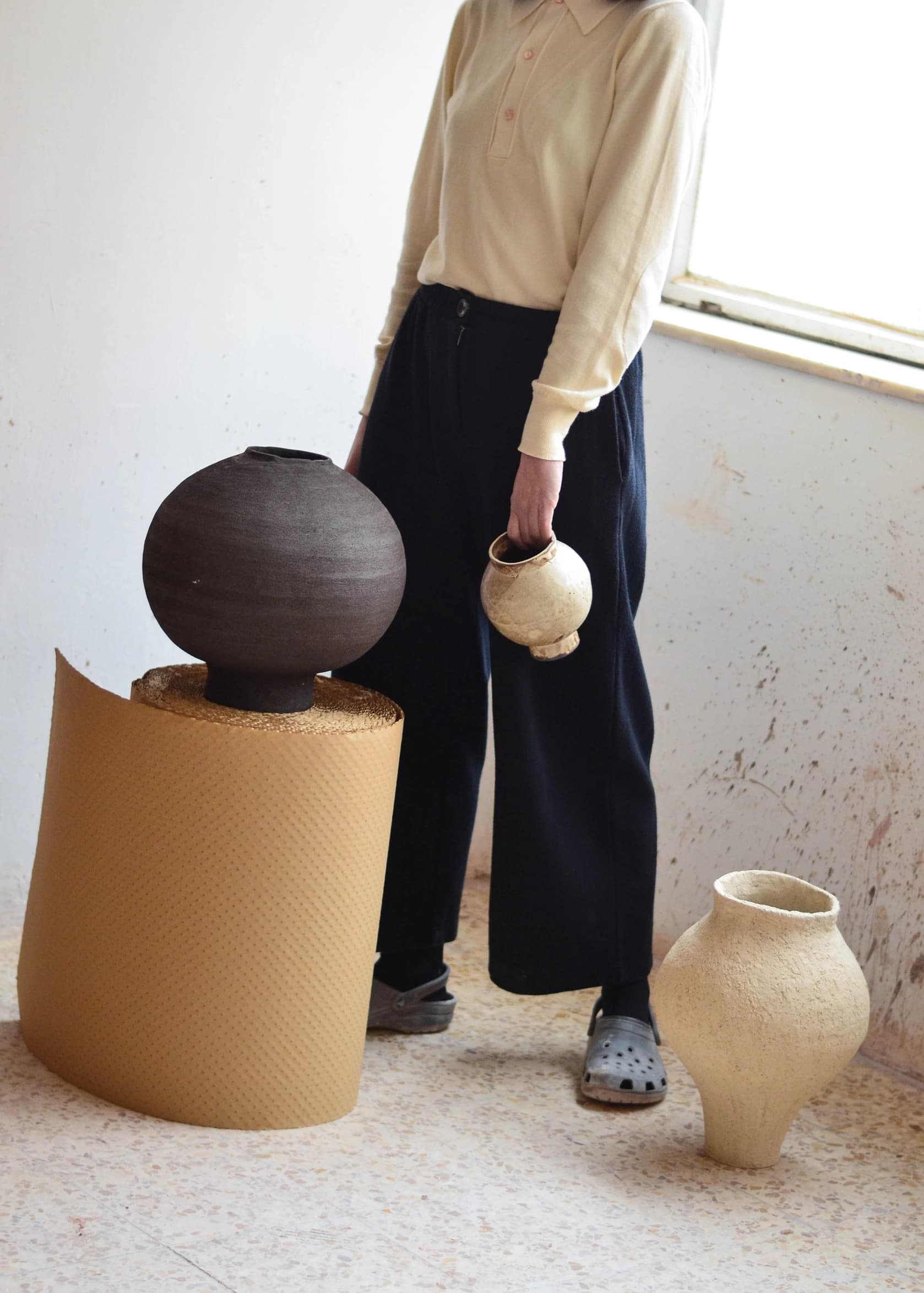 Fotografía alternativa de Malena Ramírez e Irati Bustinduy, ceramistas de LaNuestra